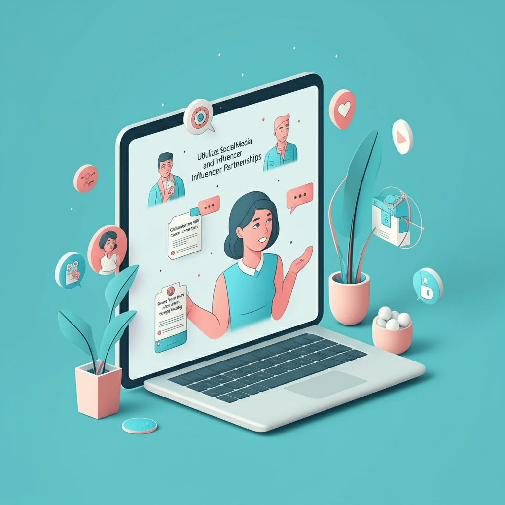 Utilize Social Media and Influencer Partnerships