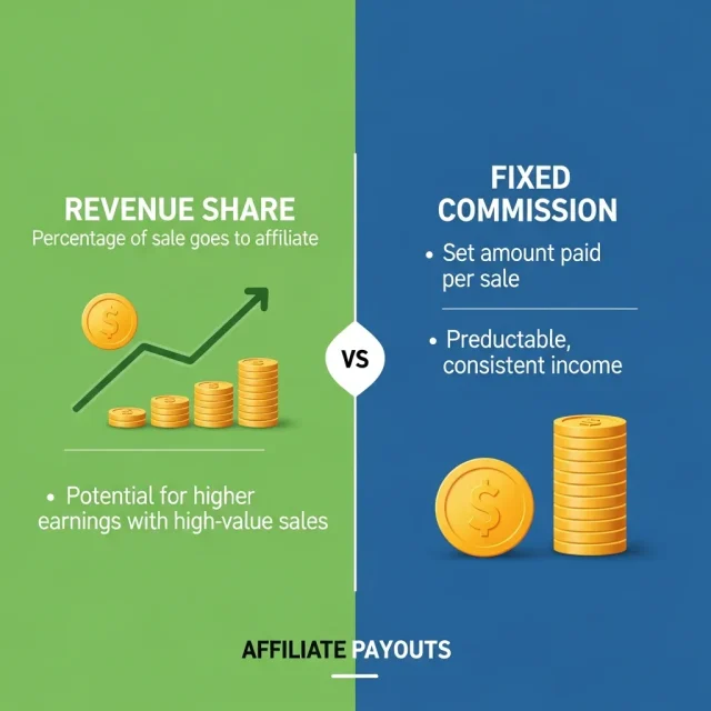 Affiliate Payouts Revenue Share vs Fixed Commission
