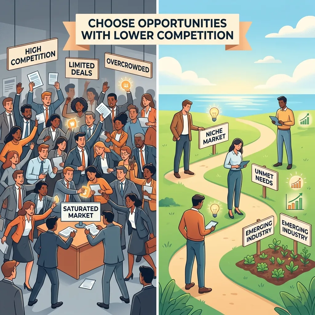Choose opportunities 