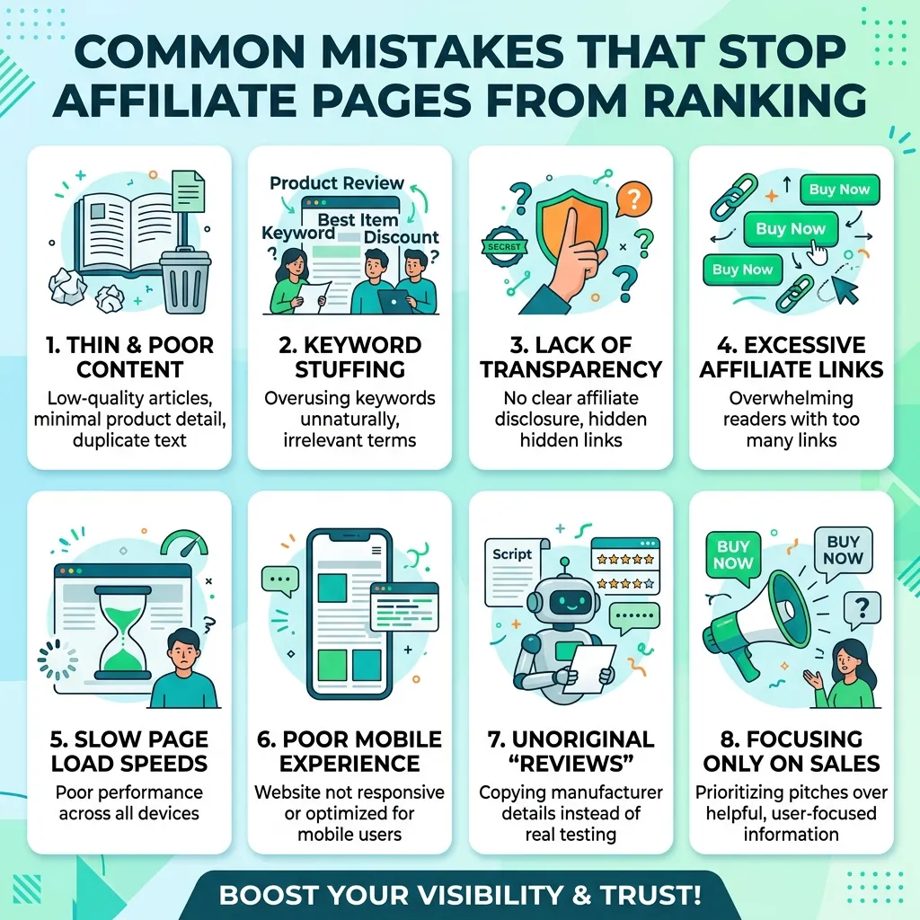 Common mistakes 