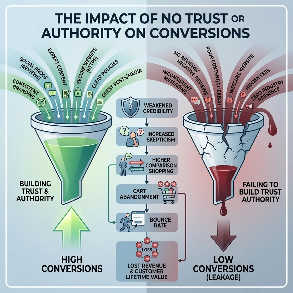 authority impact conversions