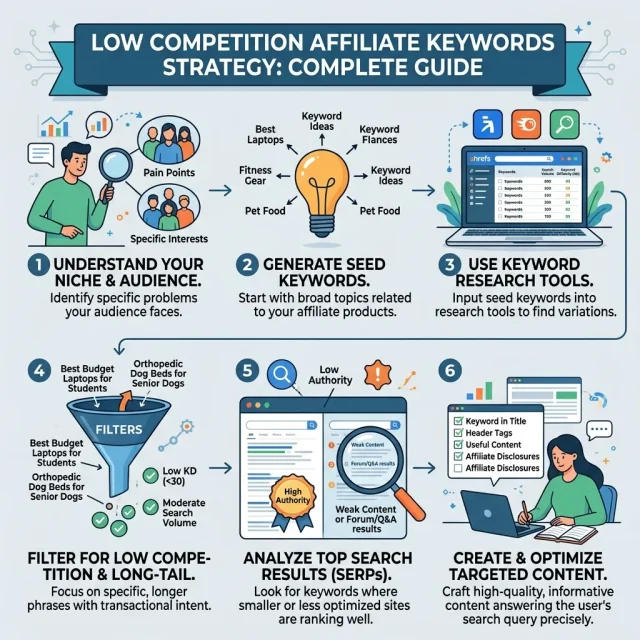 Low Competition Affiliate Keywords