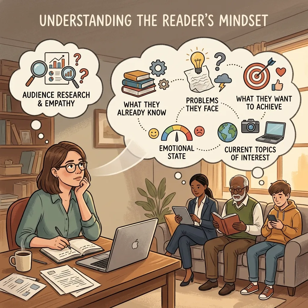 Understanding the reader’s mindset