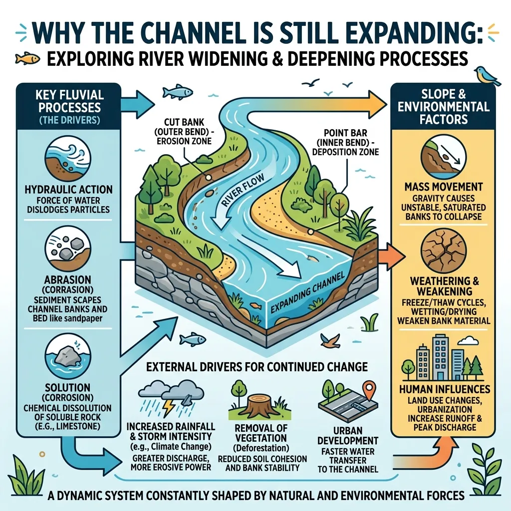 Why the channel is still expanding