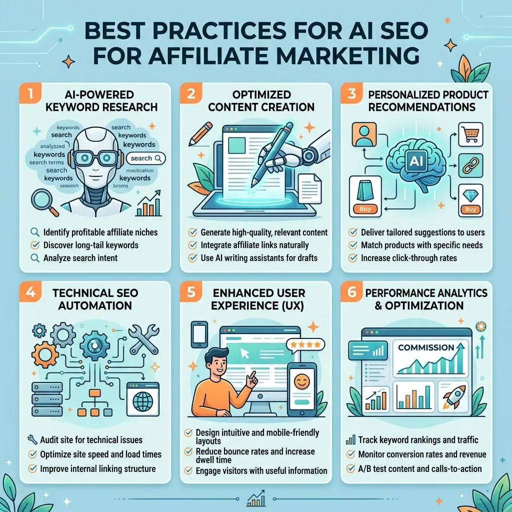 Best Practices for AI SEO for Affiliate Marketing
